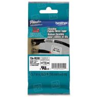 OEM Brother TZeFX241 Black on White Tape