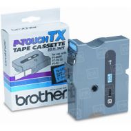 OEM Brother TX5511 Black on Blue 1" Tape