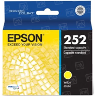OEM Epson 252 (T252420) Yellow Ink Cartridge