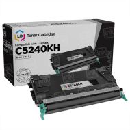 Lexmark Remanufactured C5240KH High Yield Black Toner for the C524