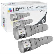 Konica-Minolta Bizhub 200 Compatible Black Toner - 2 Pack
