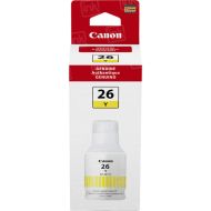 Genuine Canon (GI-26) High Yield Pigment Yellow Ink Bottle