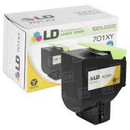 Lexmark Compatible 70C1XY0 Extra High Yield Yellow Laser Toner Cartridge (CS510 Series)