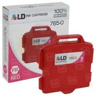 Compatible Replacement for 765-0 Fluorescent Red Ink for Pitney Bowes