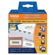 Genuine Brother DK-1208 White (1.4 in x 3.5 in) Paper Address Labels