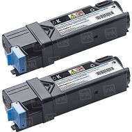 Genuine Dell 2150cdn (899WG) Black Toner, Dual Pack