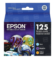 OEM Epson 125 3-Color Multipack