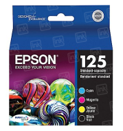 OEM Epson 125 4-Color Multipack