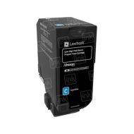 Genuine Lexmark 84C1HC0 HY Cyan Toner