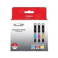 OEM Canon CLI-251XL 3-Color Multipack