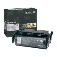 Lexmark OEM 12A6835 HY Black Toner