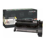 Lexmark OEM 15G042Y HY Yellow Toner