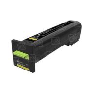 Genuine Lexmark 72K1XY0 Extra HY Yellow Toner