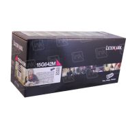 Genuine Lexmark 15G642M HY Magenta Toner