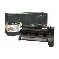 Genuine Lexmark 15G642Y HY Yellow Toner