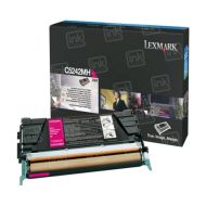 Genuine Lexmark C5242MH HY Magenta Toner