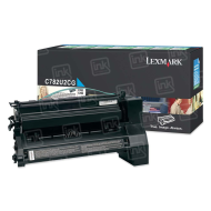 Genuine Lexmark C782U2CG Extra HY Cyan Toner