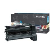 Genuine Lexmark C782X2CG Extra HY Cyan Toner