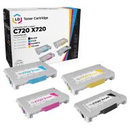 Lexmark Remanufactured C720 (Bk, C, M, Y) Toner Set