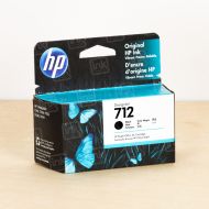 Original HP 712 80ml Black DesignJet Ink Cartridge, 3ED71A