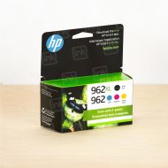 HP 962XL High Yield Black and HP 962 Cyan, Magenta, Yellow Original Ink Cartridges Pack of 4 (3JB34AN)