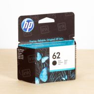 HP 62 Black Ink Cartridge, C2P04AN