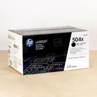 OEM HP 504X 2-pack High Yield Black LaserJet Toner Cartridge, CE250XD