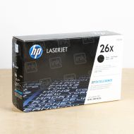 Original HP 26X High Yield Black Toner Cartridge, CF226X