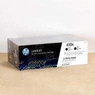 OEM HP 410X 2-pack High Yield Black LaserJet Toner Cartridges, CF410XD