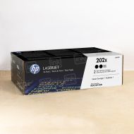 Original HP 202X High Yield Black Toner 2-Pack CF500XD