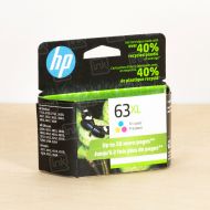 HP 63XL Tri-Color Ink Cartridge, F6U63AN