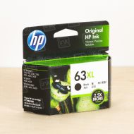 HP 63XL Black Ink Cartridge, F6U64AN