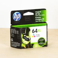 HP 64XL High Yield Tri-Color Ink Cartridge, N9J91AN