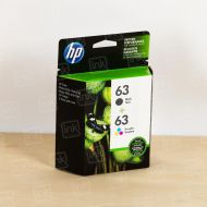 HP 63 2-Pack Black/Tri-Color Ink Cartridges X4E32AN