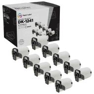 Compatible Brother DK-1241 Large Shipping White Paper Labels - 4 in x 6 in (101 mm x 152 mm) 10 pack