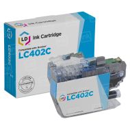 Compatible Brother LC402C Cyan Ink