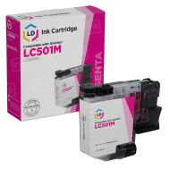 Compatible Brother LC501M Magenta Ink Cartridge