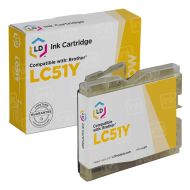 Compatible LC51Y Yellow Ink for Brother