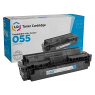 Compatible Canon 055/3015C001 Cyan Toner Cartridge with Chip