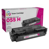 Compatible Canon 055H/3018C001 High Yield Magenta Toner Cartridge with Chip