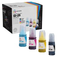 Compatible Canon GI-25 Ink Bottle Set of 4 (Bk/C/M/Y)