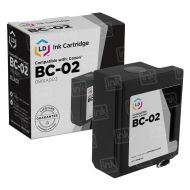 Remanufacturedufacured BC02 Black Ink for Canon