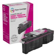 Compatible. Dell 1250c,  1350cnw (XMX5D) Magenta Toner