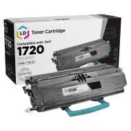 Remanufactured Dell 1720, 1720dn (MW558) Black Toner