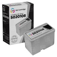Remanufactured Epson S020108 Black Inkjet Cartridge