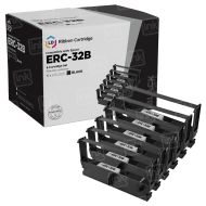Epson Compatible ERC-32B Black POS Ribbon, 6-pack