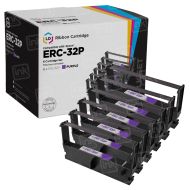 Epson Compatible ERC-32P Purple POS Ribbon, 6-pack