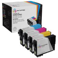 Remanufactured 200XL 4 Piece Set of Ink for Epson