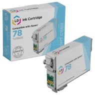 Remanufactured Epson T078520 Light Cyan Inkjet Cartridge