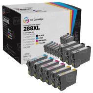 Epson 288XL Remanufactured Ink Set of 9